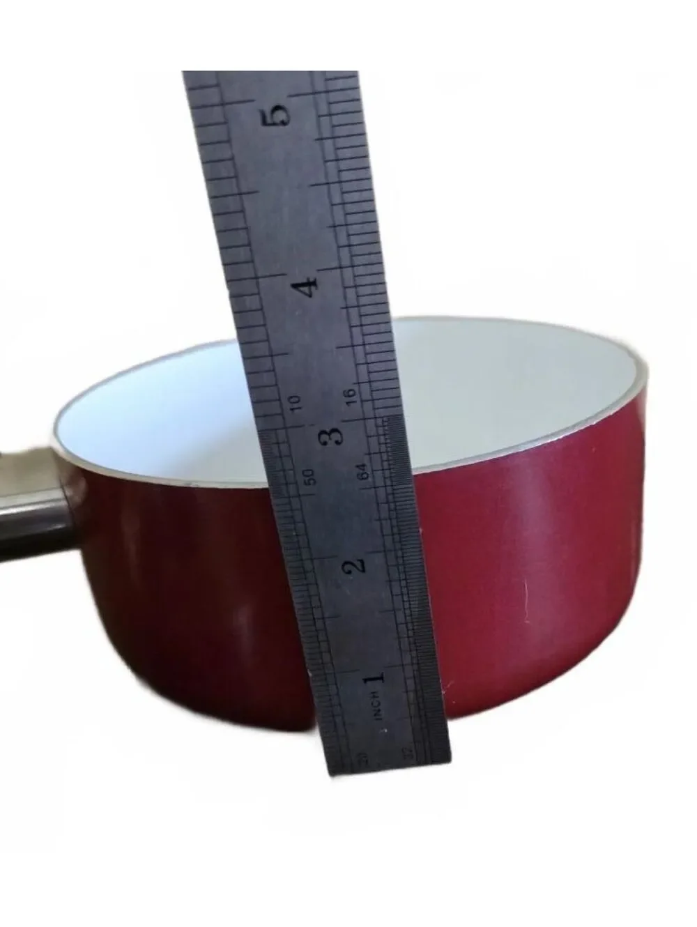 Tfal Red 3qt Saucepan Pot Glass Lid 6